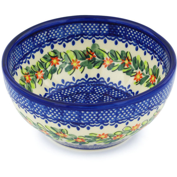 Polmedia Elegant Garland 24 oz. Rice Bowl Wayfair